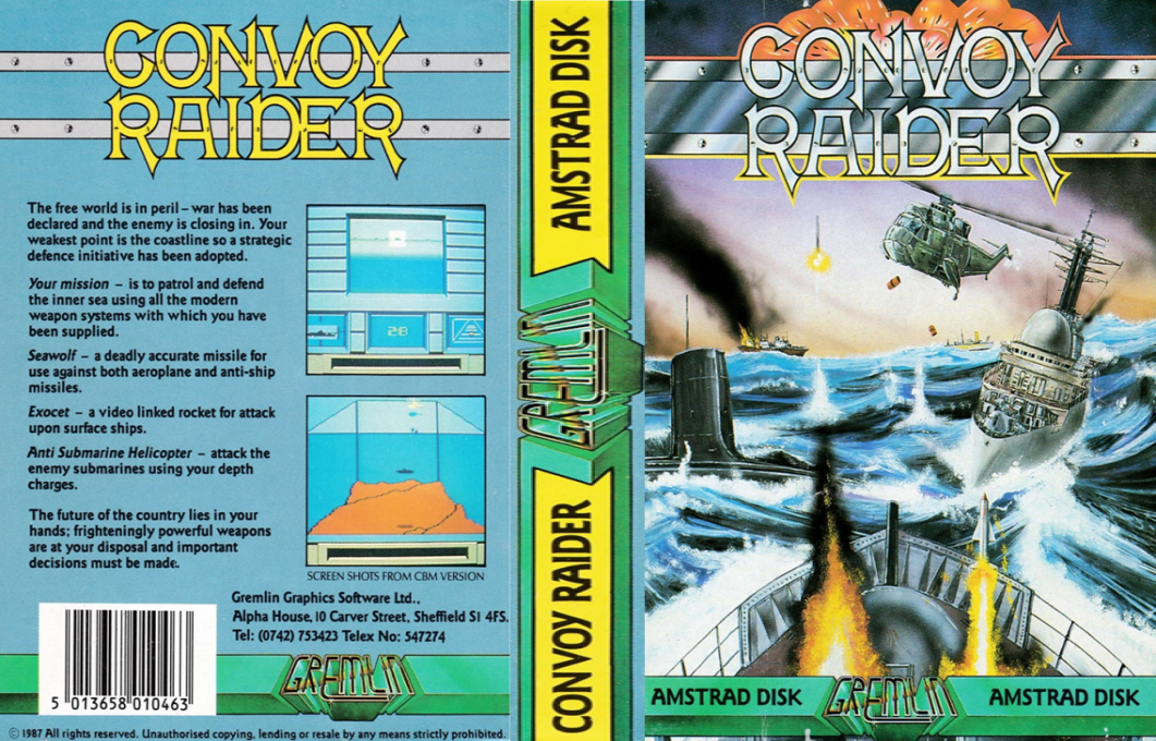 Convoy Raider — box-texture (EU)