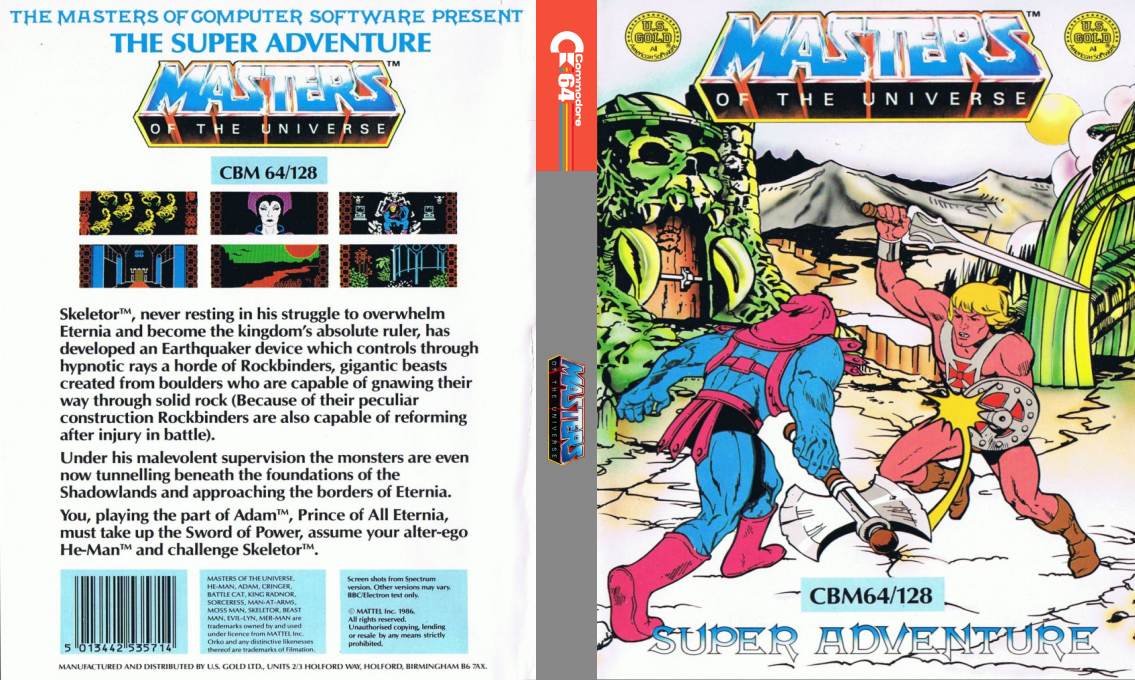 Masters of the Universe : Terraquake — box-texture (EU)