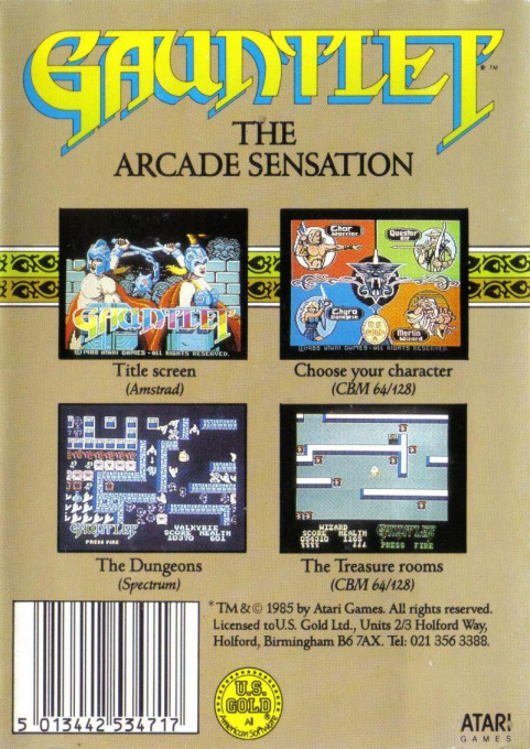 Gauntlet — box-2D-back (EU)
