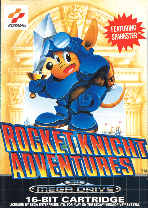 Rocket Knight Adventures — box-2D (AU)