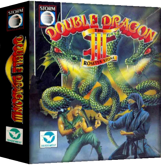 Double Dragon 3 - The Rosetta Stone — box-3D (EU)