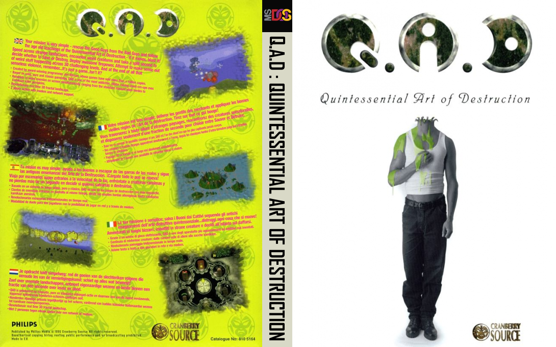 Qad - Quintessential Art Of Destruction — box-texture (EU)