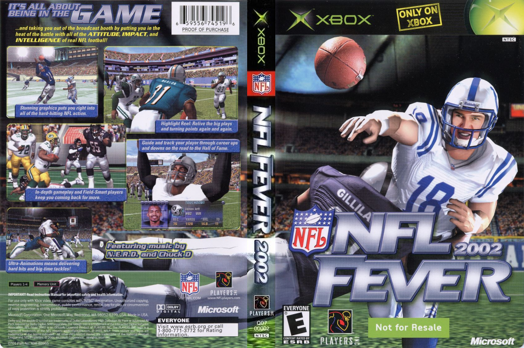 Nfl Fever 2002 — box-texture (US)