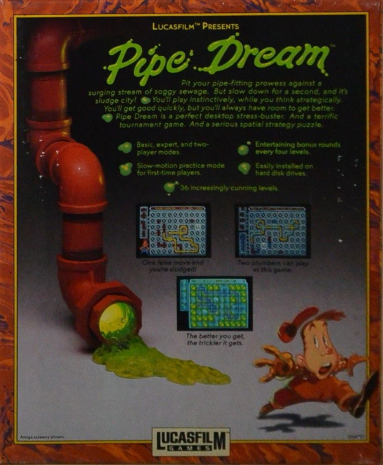Pipe Mania — box-2D-back (US)