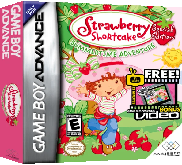 Strawberry Shortcake - Summertime Adventure - Special Edition — box-3D (US)