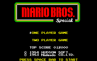 Mario Bros. Special — sstitle (WOR)