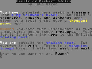 Perils of Darkest Africa — ss (WOR)