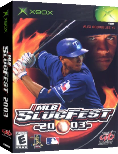 MLB SlugFest 2003 — box-3D (US)