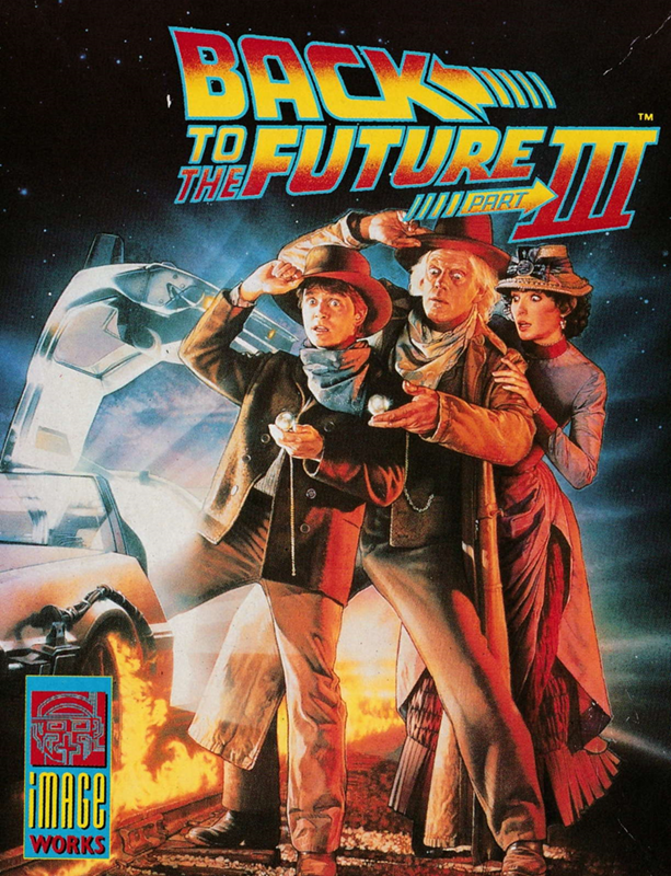 Back To The Future Part 3 box art