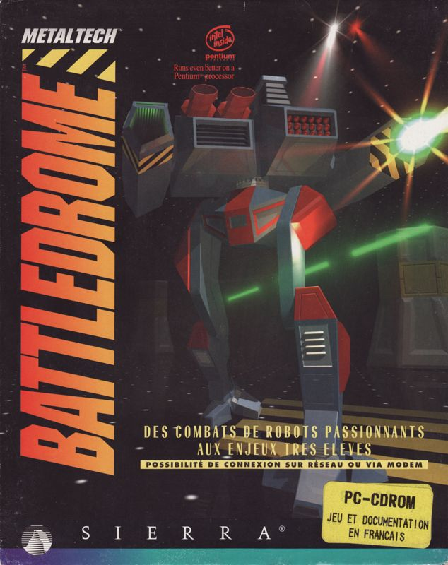 Metaltech - Battledrome — box-2D (FR)