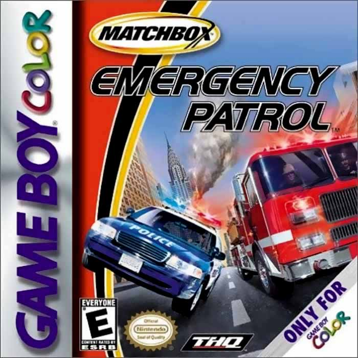 Matchbox Emergency Patrol box art