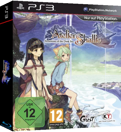 Atelier Shallie - Alchemists of the Dusk Sea — box-3D (DE)
