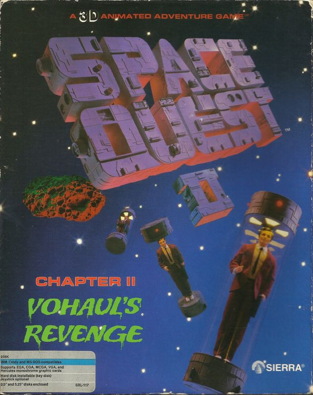 Space Quest 2 - Chapter 2 - Vohaul's Revenge box art