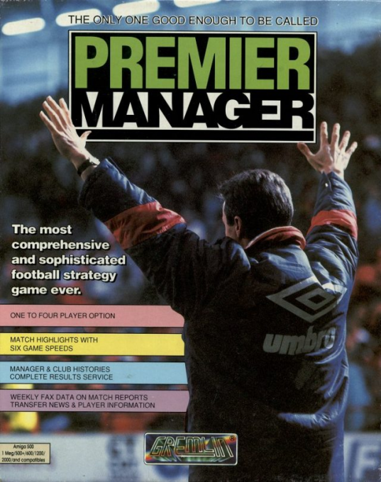 Premier Manager box art
