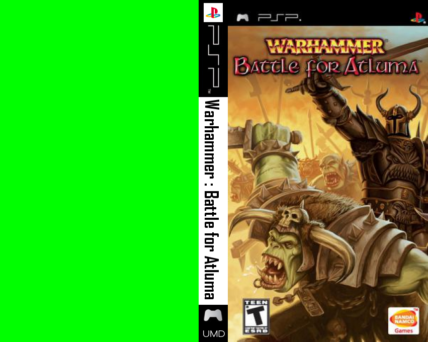 Warhammer - Battle for Atluma — box-texture (US)