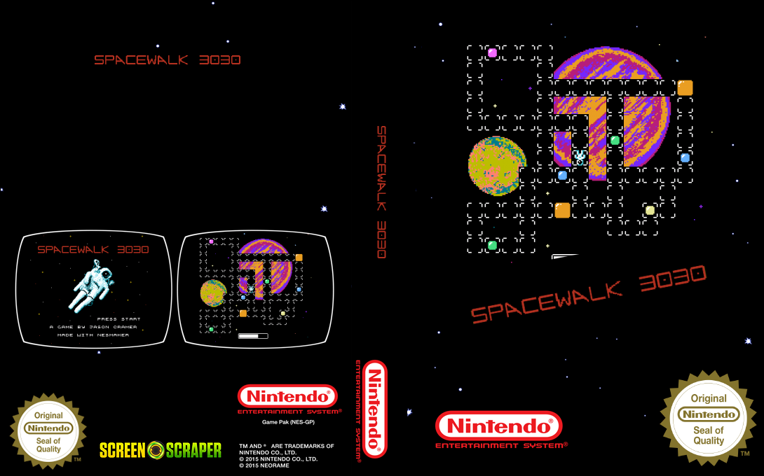Space Walk 3030 — box-texture (SS)