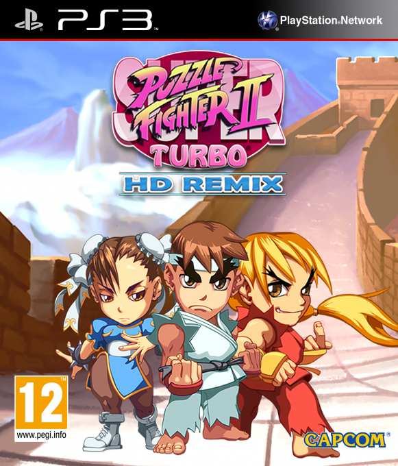 Super Puzzle Fighter II Turbo HD Remix box art