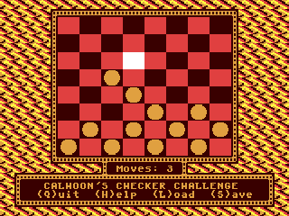 Calhoon's Checker Challenge — ss (WOR)