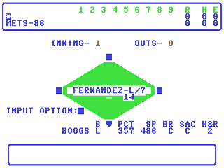 Computer Statis-Pro Baseball — ss (WOR)