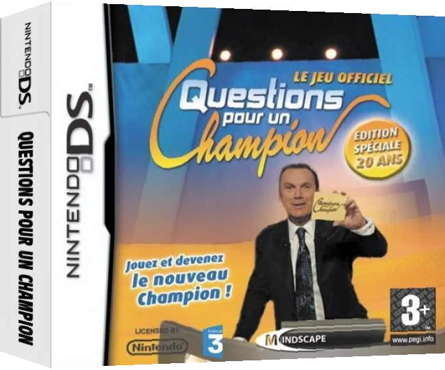 Questions pour un Champion - Le Jeu Officiel - Edition Speciale 20 Ans — box-3D (FR)