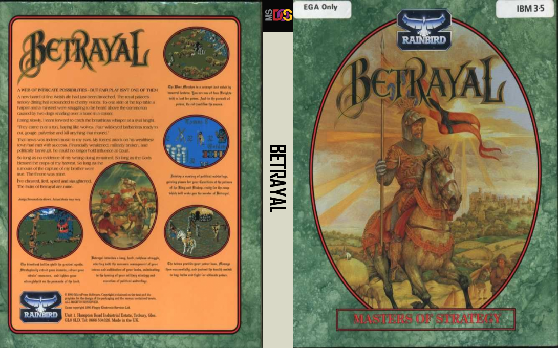 Betrayal — box-texture (EU)
