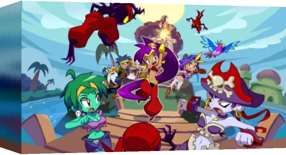 Shantae: 1/2 Genie Hero - Ultimate Edition — box-3D (WOR)