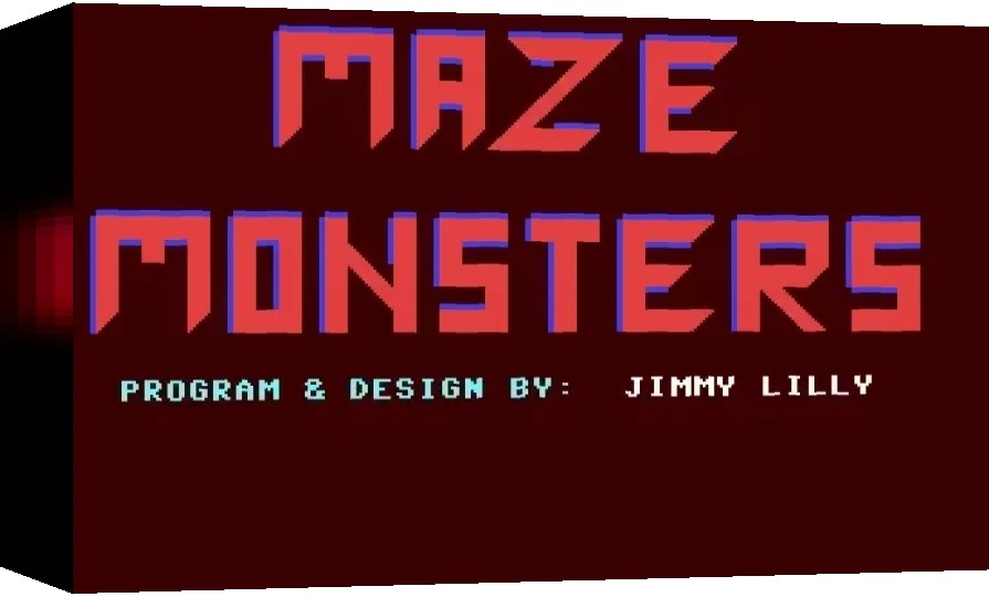 Maze Monsters — box-3D (WOR)