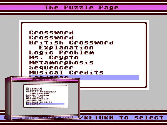 The Puzzle Page #081 — mixrbv2 (WOR)