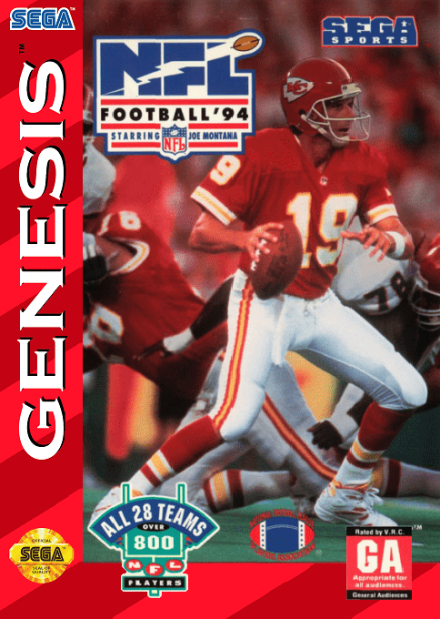 Nfl Football '94 box art