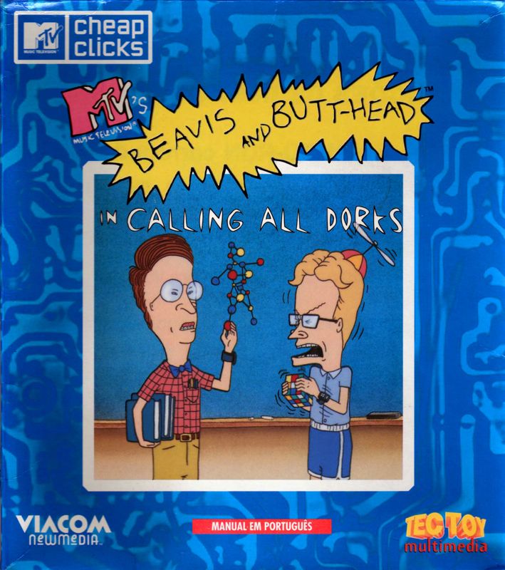 Beavis and Butt-Head in Calling All Dorks box art