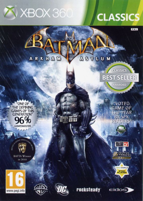 Batman - Arkham Asylum — box-2D (RU)