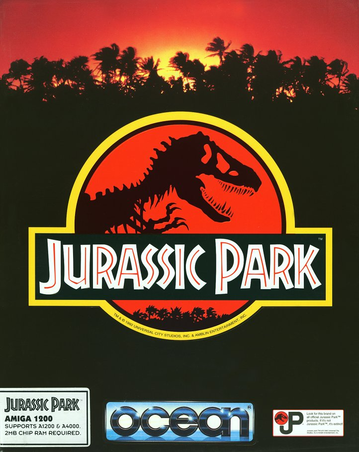 Jurassic Park box art