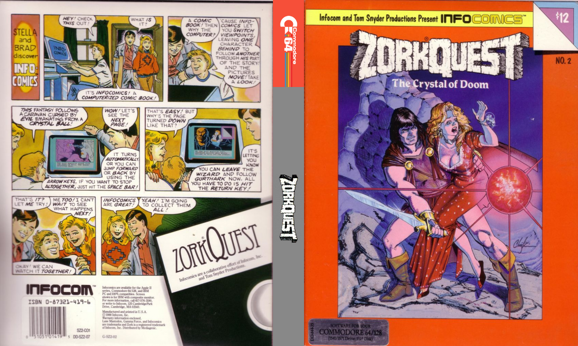 ZorkQuest - The Crystal of Doom — box-texture (US)