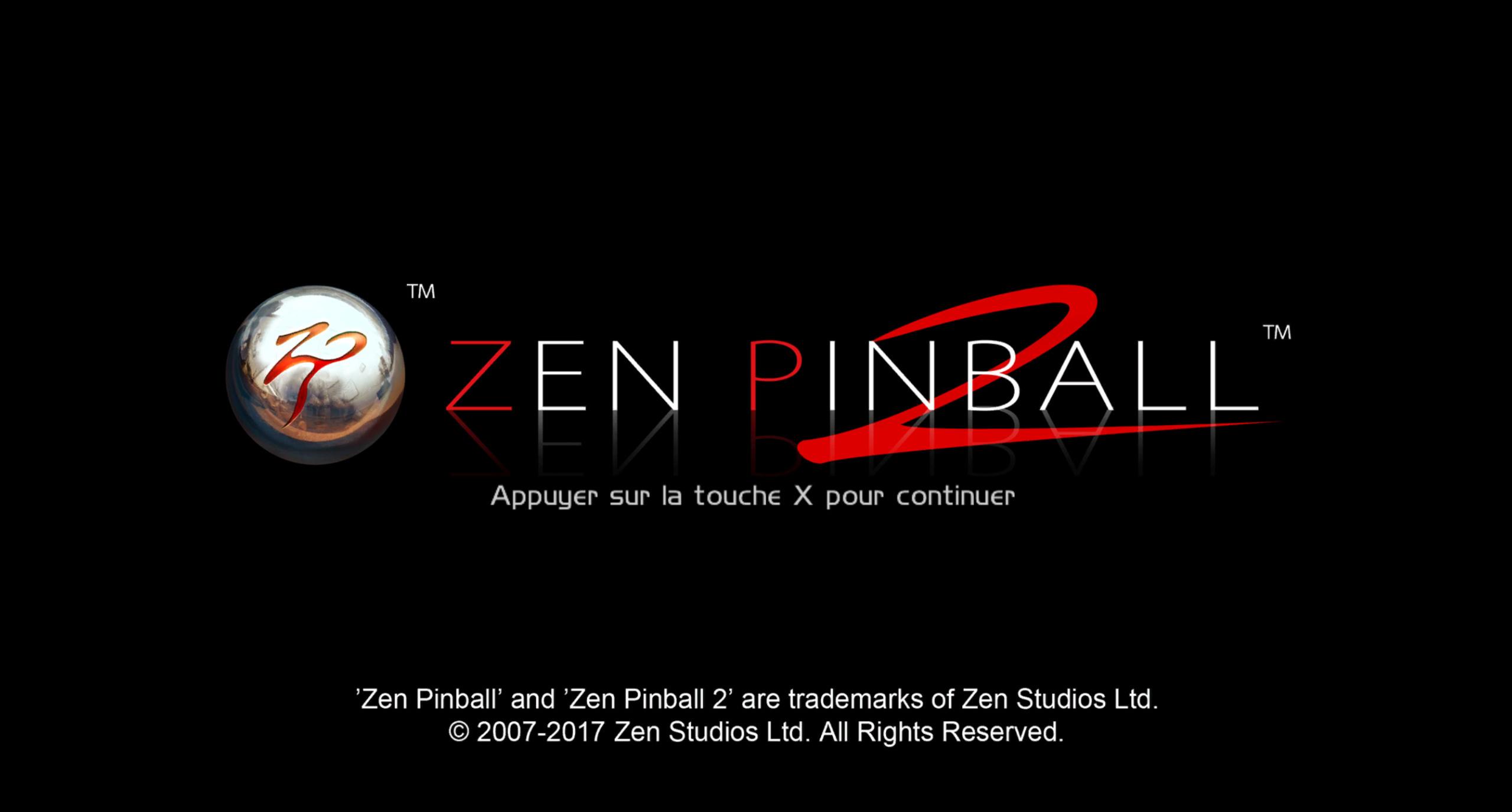 Zen Pinball 2 — sstitle (FR)