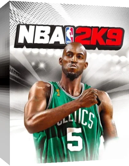 NBA 2K9 — box-3D (WOR)