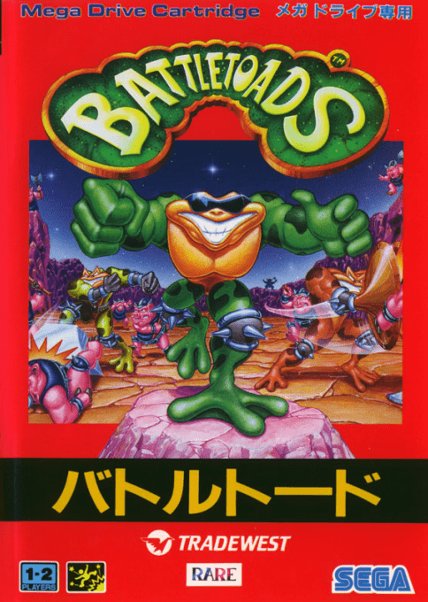 Battletoads — box-2D (JP)