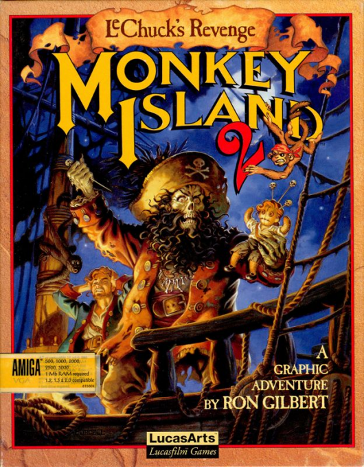 Monkey Island 2 - LeChuck's Revenge box art