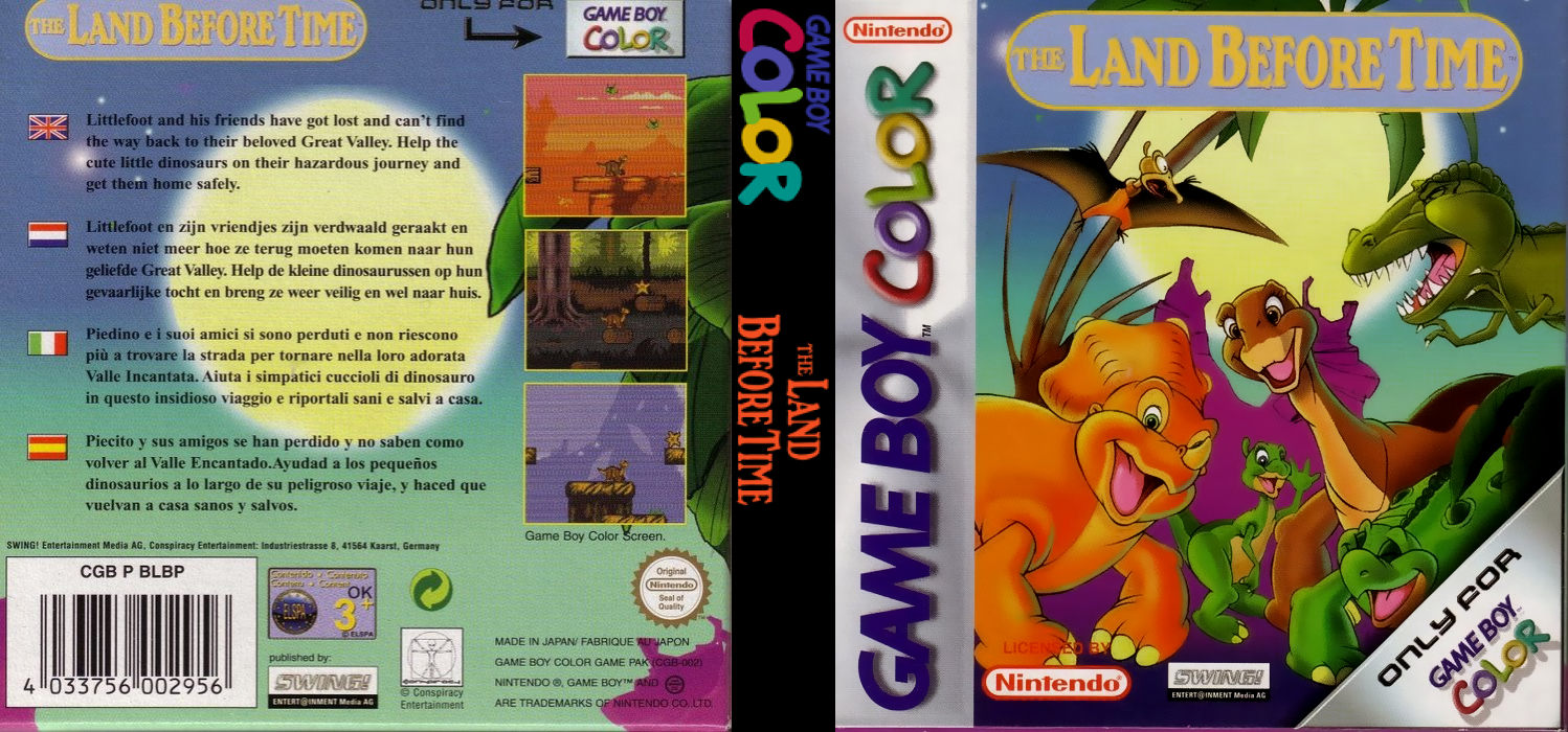 The Land Before Time — box-texture (EU)
