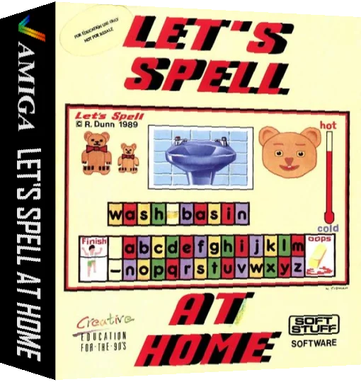 Let's Spell At Home — box-3D (WOR)
