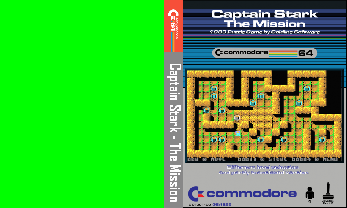 Captain Stark : The Mission — box-texture (CUS)