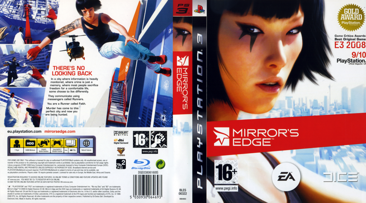 Mirror's Edge — box-texture (EU)