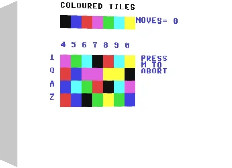 Coloured Tiles — box-3D (WOR)
