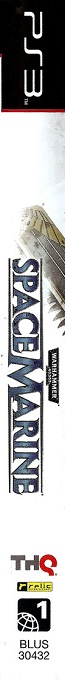 Warhammer 40,000 - Space Marine — box-2D-side (US)