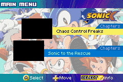 Game Boy Advance Video - Sonic X - Volume 1 — ss (WOR)