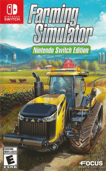 Farming Simulator Nintendo Switch Edition — box-2D (CA)