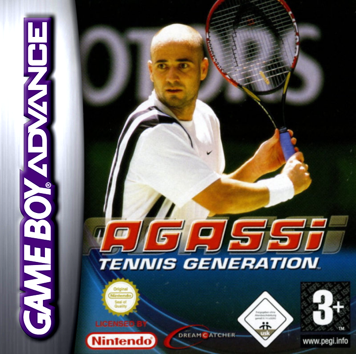 Agassi Tennis Generation — box-2D (EU)