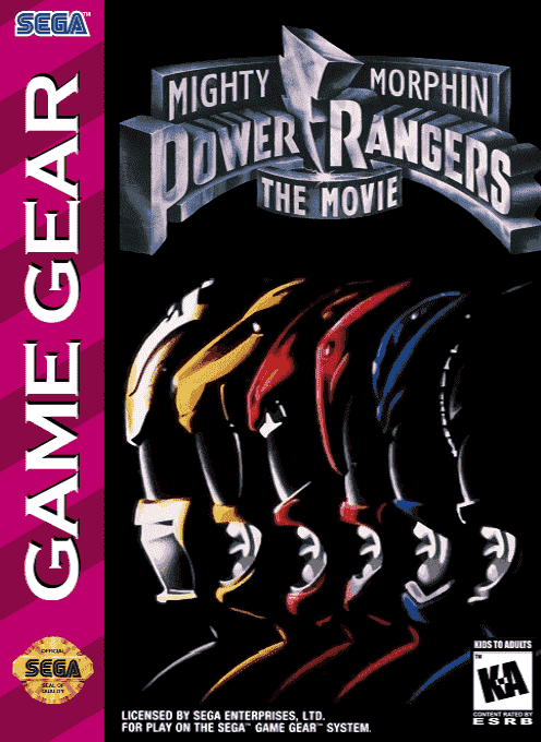 Mighty Morphin Power Rangers - The Movie box art