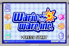 WarioWare, Inc. - Minigame Mania! — sstitle (WOR)