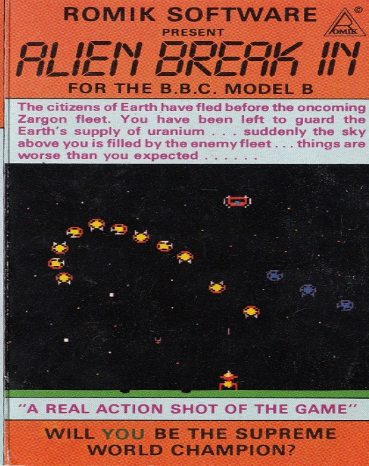 Alien Break-in box art