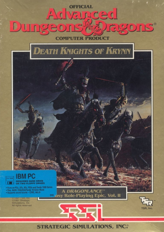 Death Knights Of Krynn box art